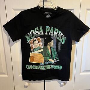 Rosa Parks One Person Can Change The World Graphic Tee Small